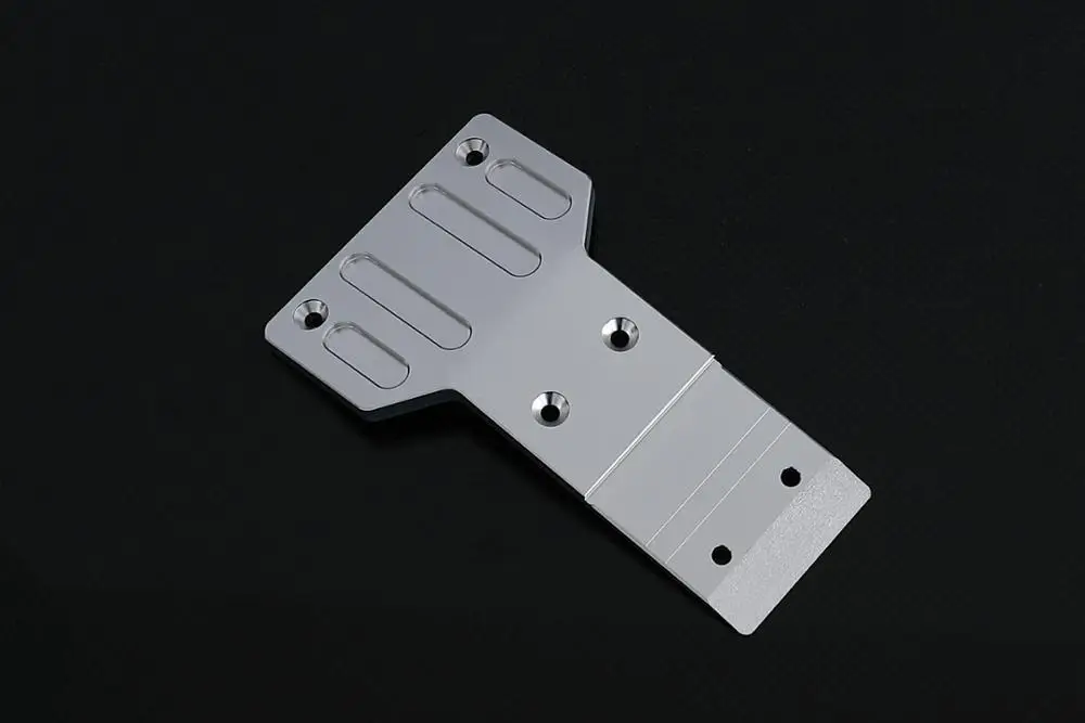 RC Car Chassis GTB Racing CNC Aluminum Metal Front Protect Chassis Skid Plate RC 1/5 HPI Baja KM RV 5B SS 5SC