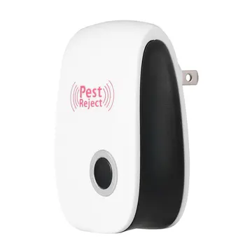 

Electronic Ultrasonic Rechargeble Anti Mosquito Insect Pest Reject Mouse Repellent Repeller Practical Home Necessity