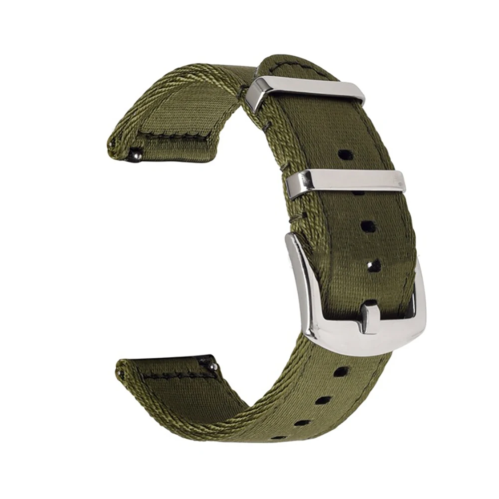 CH6 Быстроразъемный универсальный ремешок 18 мм 20 мм 22 мм 24 мм для Garmin VIVOMOVE HR нейлоновый ремешок для часов huawei 1st - Цвет: CH6