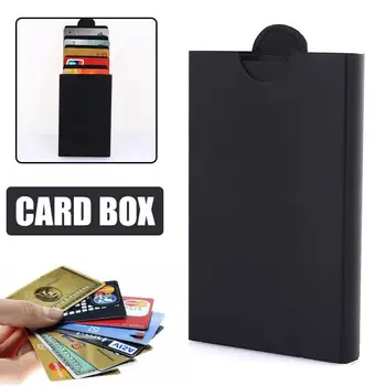 

Credit Box Travel Business Name Card Sport Gift Holder for Men Comfortable Square Beautiful Stylish Stainless Card Case Office
