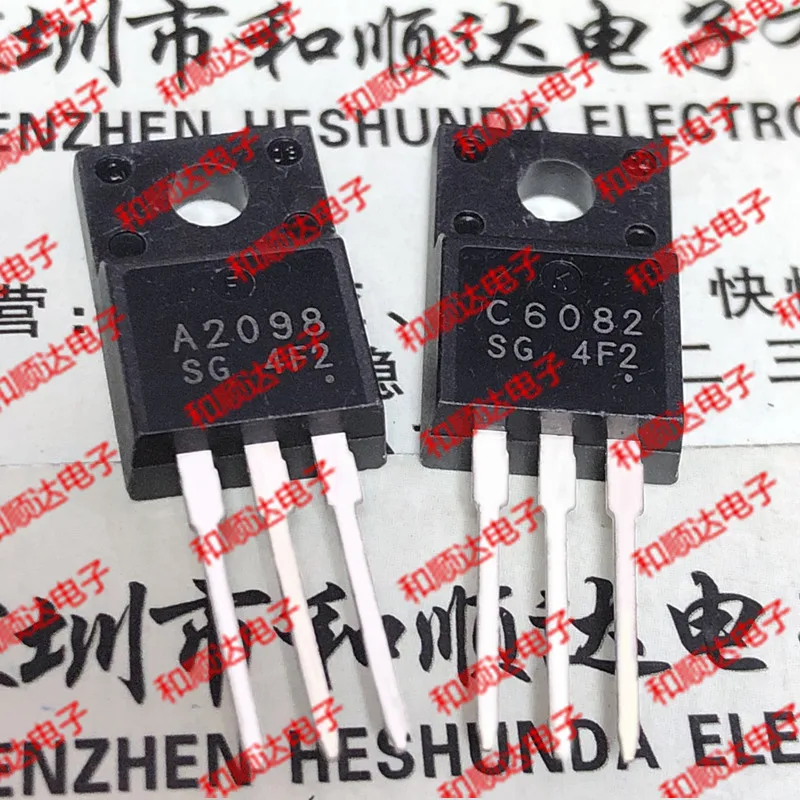 10 шт./лот 2SA2098 A2098 2SC6082 C6082 сопряжения трубка TO-220F