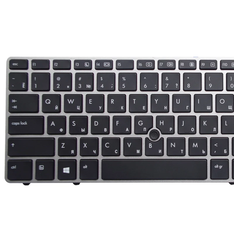 Новая русская клавиатура для ноутбука hp EliteBook 8560p 8570P 8560B 6560b 6565b 6560P RU 701986-251 серебристый