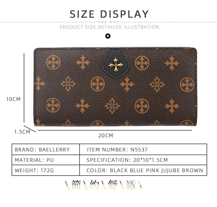 Long Women Wallets Top Quality PU Female Wallets 11 Card Holders Fashion Female Purse Brand Wallet For Girls