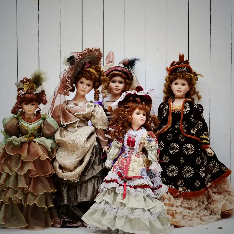 Muneca De Porcelana Antigua Vintage De La Serie Victoria Juguete Artesanal Para Decoracion Del Hogar Regalo De Navidad Munecas Aliexpress Las mas antiguas eran totalmente de madera, pero las mas relacionadas a las actualmente conocidas, son las surgidas durante el siglo xix y xx. muneca de porcelana antigua vintage de la serie victoria juguete artesanal para decoracion del hogar regalo de navidad