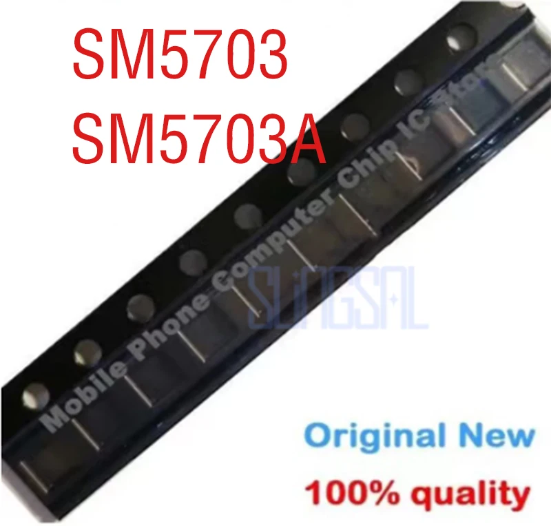 10 шт./лот SM5703A SM5703 IC для A8 A8000 J500F зарядное устройство USB | Электронные компоненты и