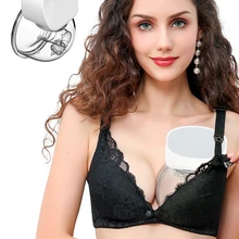 Milk-Extractor Wearable Breast-Pump Electric Hands-Free Silent Automatic