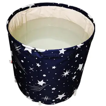

Bath Barrel Adult Bath Barrel Inflatable Bath Barrel Household Thickening Children's Bath Pot Folding Bath Barrel Body Simple