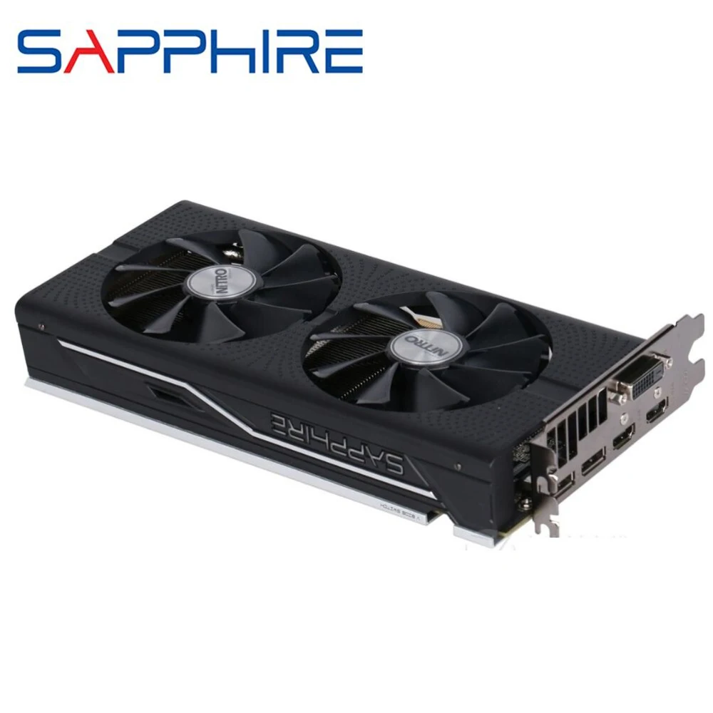 Видеокарта SAPPHIRE AMD Radeon, RX 480, 4 Гб, GDDR5, игровая видеокарта для ПК, GPU 256bit, PCI Express 3,0, настольные карты для геймеров