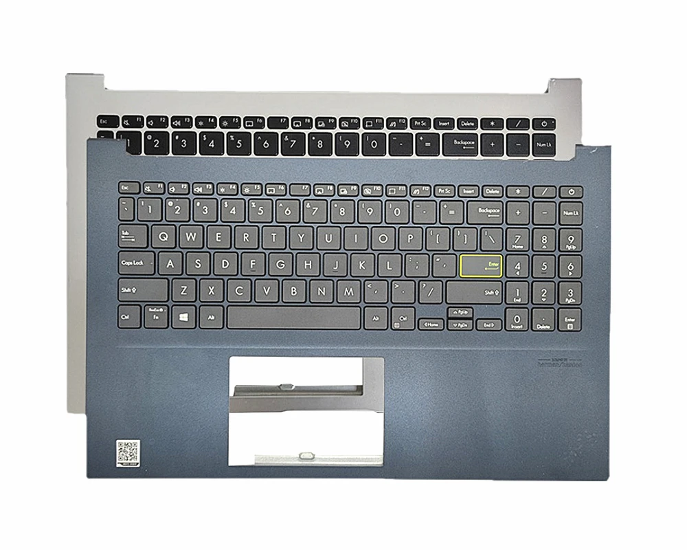Laptop/Notebook US Keyboard Case/Cover/Shell for Asus VivoBook 15 X513 M513 V5050E X521 X521FL 2020 Silver/Blue | Компьютеры и офис