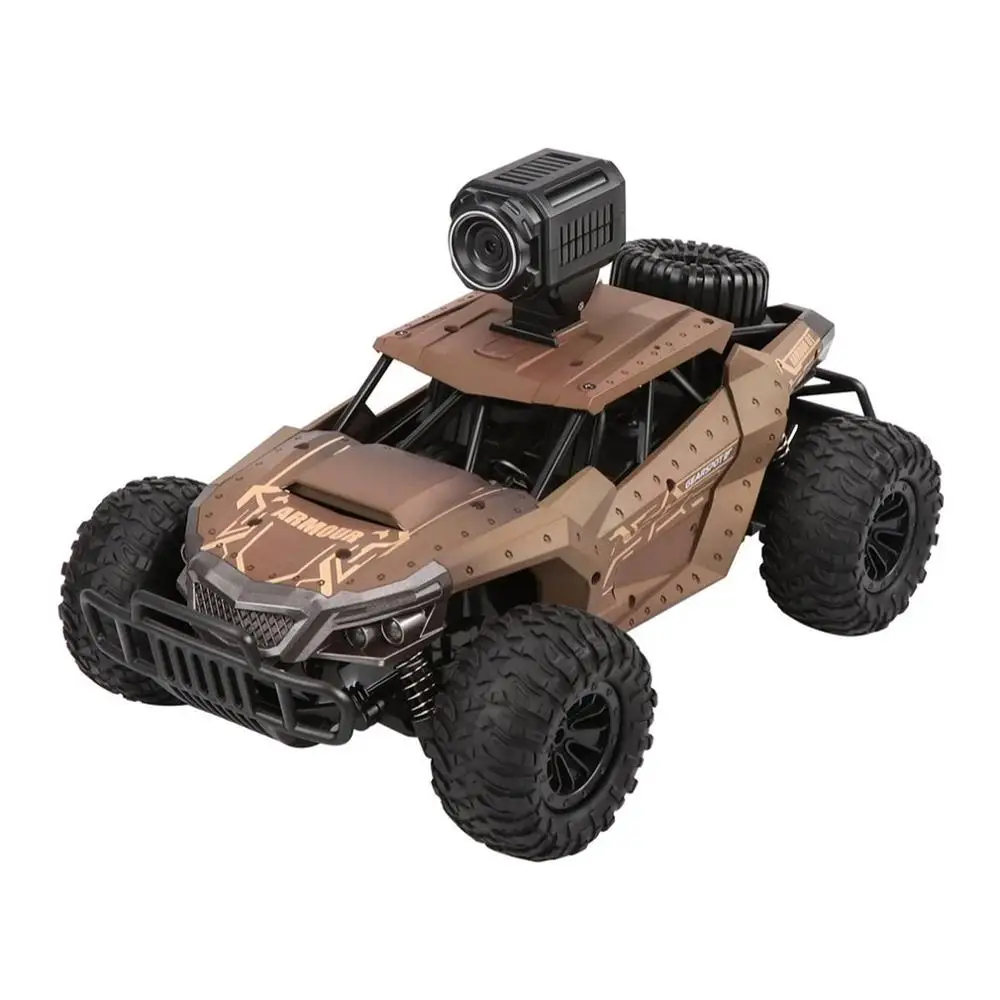 Camera Off-Road Vehicle Toys for ChildrenDM-1803 Electric 4 Wheel Drive Buggy Rock 1/16 Crawler RC Car Wifi FPV 0.3MP Camera Off-Road Vehicle Toys for ChildrenDM-1803 Electric 4 Wheel Drive Buggy Rock 1/16 Crawler RC Car Wifi FPV 0.3MP