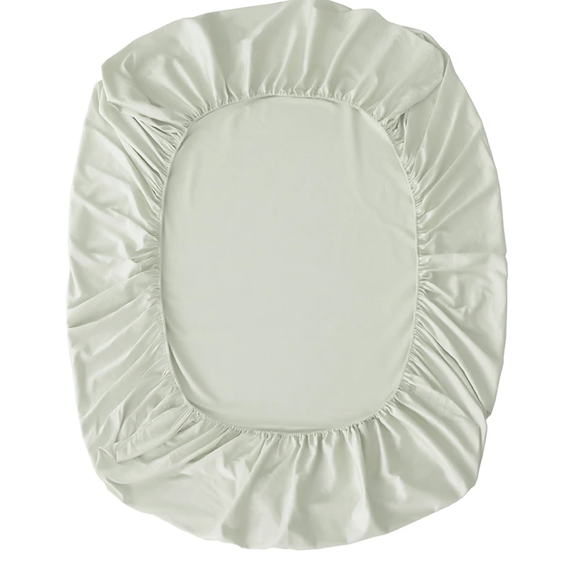 

Однотонная 600TC простыня по размеру матраса из египетского хлопка, чехол с эластичной резиновой лентой, застежки для простыни, постельное белье # s