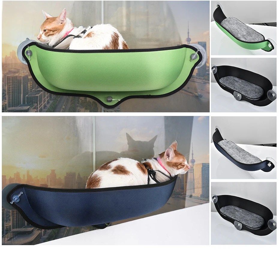 kedi pencere hamak guclu vantuz ile pet kitty asili yatak rahat sicak ferret kafes kedi raf koltugu yatak cat beds mats aliexpress