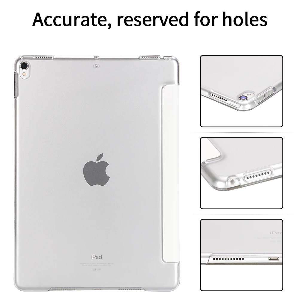 Чехол для iPad Air 3 3rd Gen для iPad Pro 10," чехол Smart Sleep/Auto Wake легкий из искусственной кожи тонкий корпус стоящий