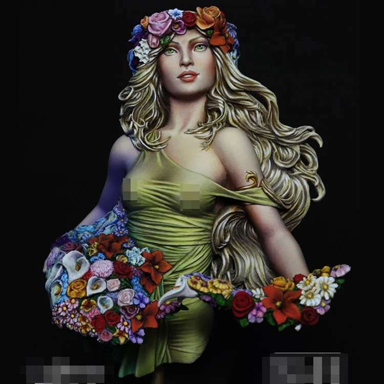 

1/10 Spring, Resin Model Bust GK, Unassembled and unpainted kit
