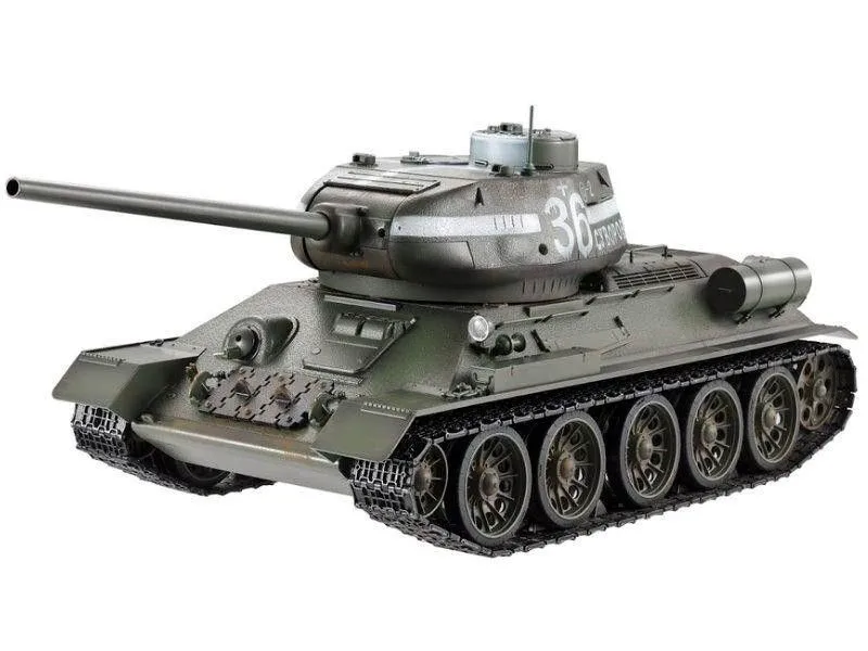 Радиоуправляемый танк Heng Long T-34/85 Original V6.0 2.4G 1/16 RTR | Игрушки и хобби