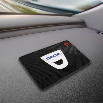 

Car Non-Slip Mat Phone Silicone Interior Storage Mat Pads For Dacia duster 2018 2019 logan sandero lodgy dokker car accessories