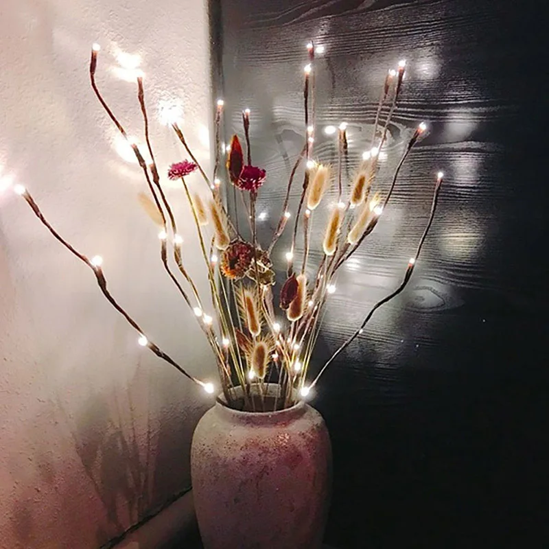 

Nordic Style Simulation Tree Branches Decoration Light Single 20 Lights (5pcs Branches)