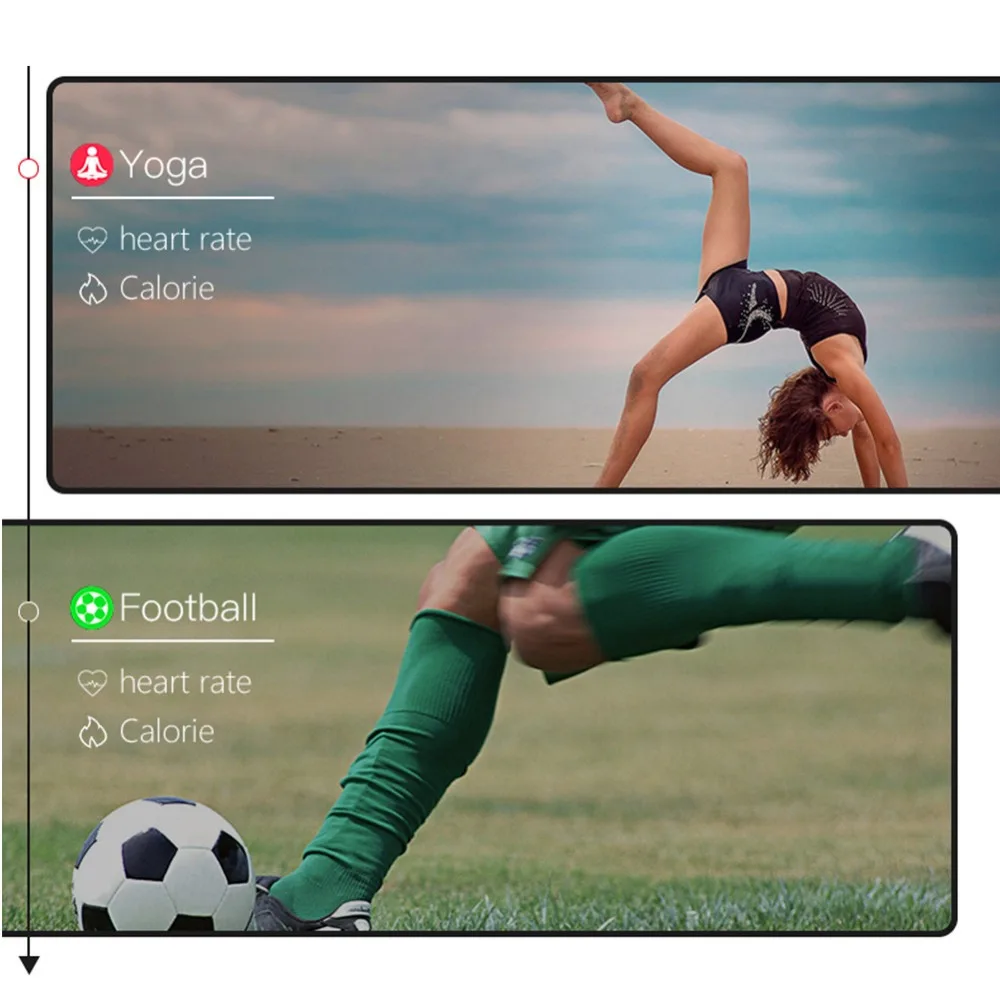 Bluetooth Смарт-браслет пульсометр фитнес-трекер монитор артериального давления браслет спортивные Смарт-часы Смарт-браслет PK mi band 3/4