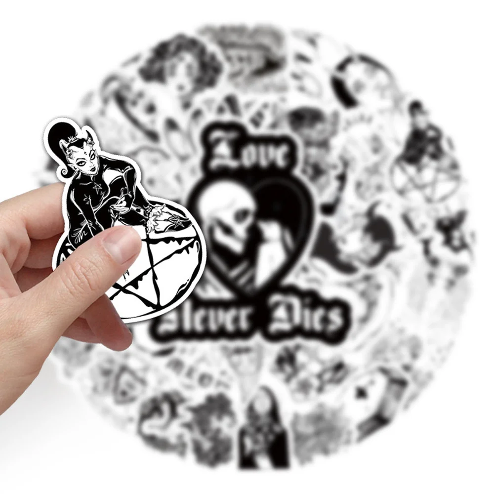 Old school OG tattoo style sticker 50pcs/lot Refrigerator Skateboard Trolley Case Decals Backpack Tables waterproof PVC sticker
