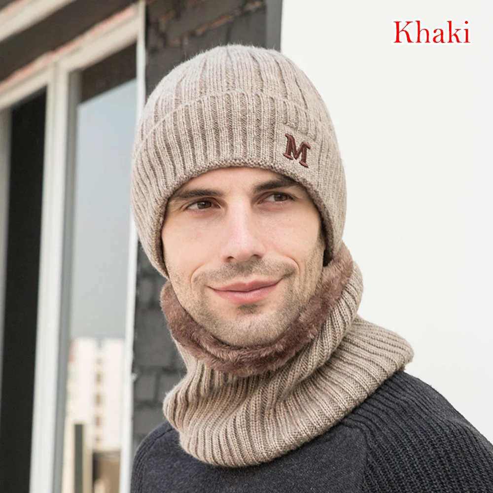 Laamei зимняя шапка Skullies Beanies шапки зимние шапки для мужчин и женщин шерстяной шарф шапки Балаклава маска Gorras капот вязаная шапка