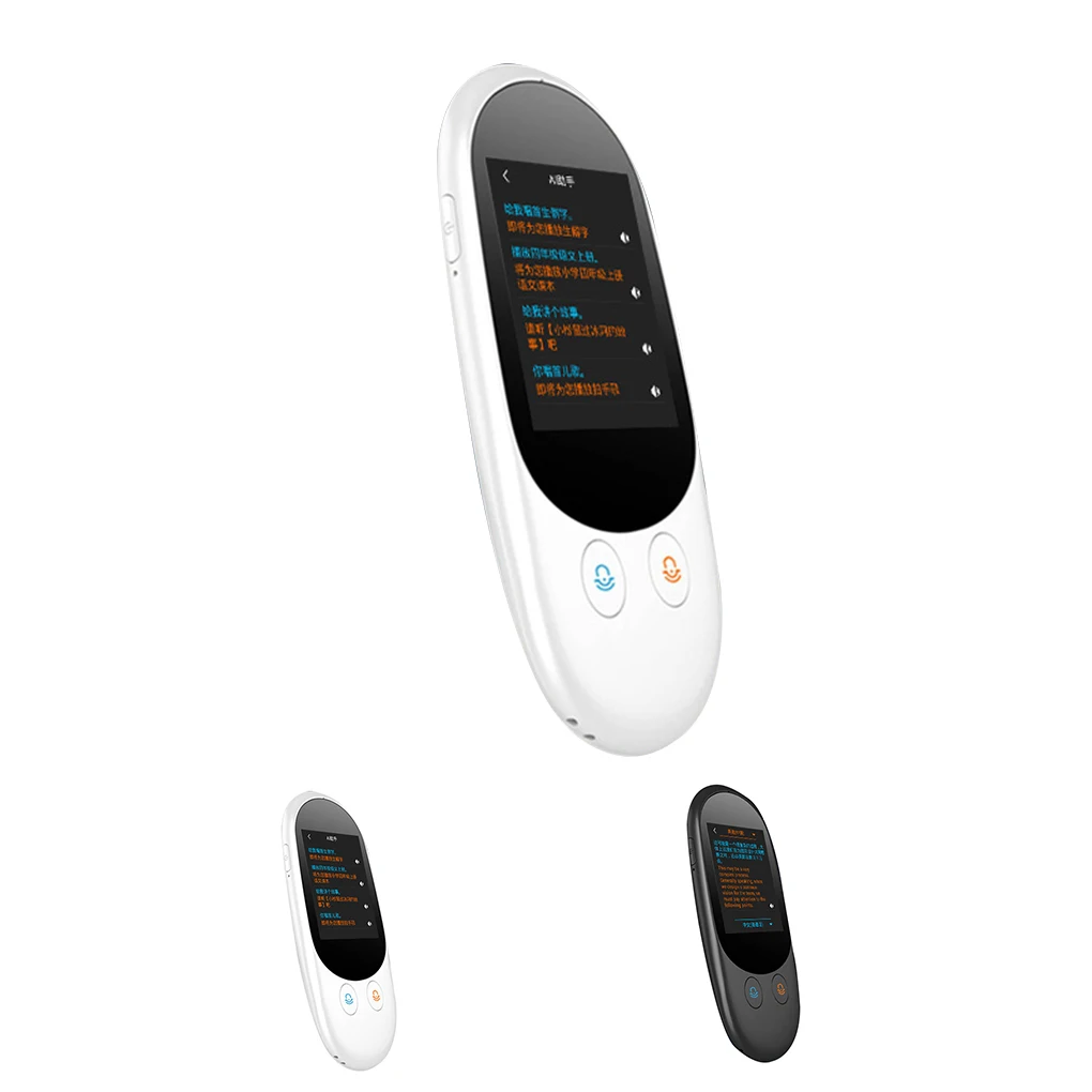 

Portable Multi Languages Offline Voice Translator , F1 Camera 2.4 inch Screen Real Time Instant Two-Way 65 Languages Translation