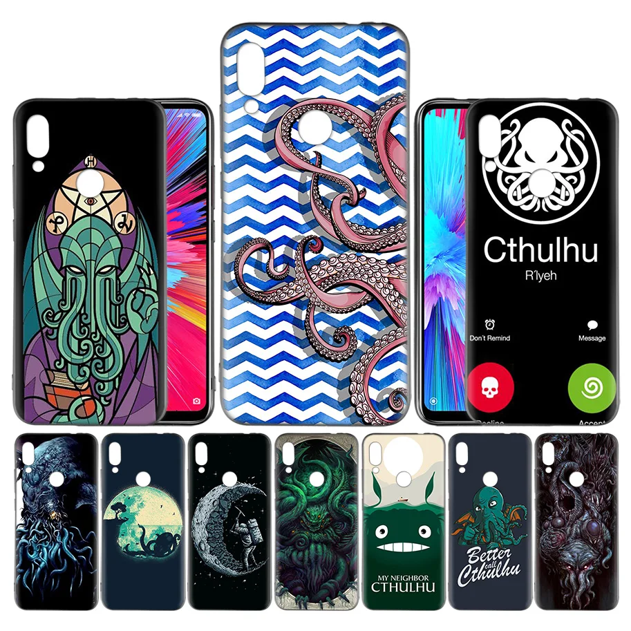 

Coque Case for Xiaomi Mi 9 9T A3 Lite Redmi Note 7 K20 CC9e 6 5 7A 6A F1 Pro Cover Phone Bags Shell Better Call Cthulhu
