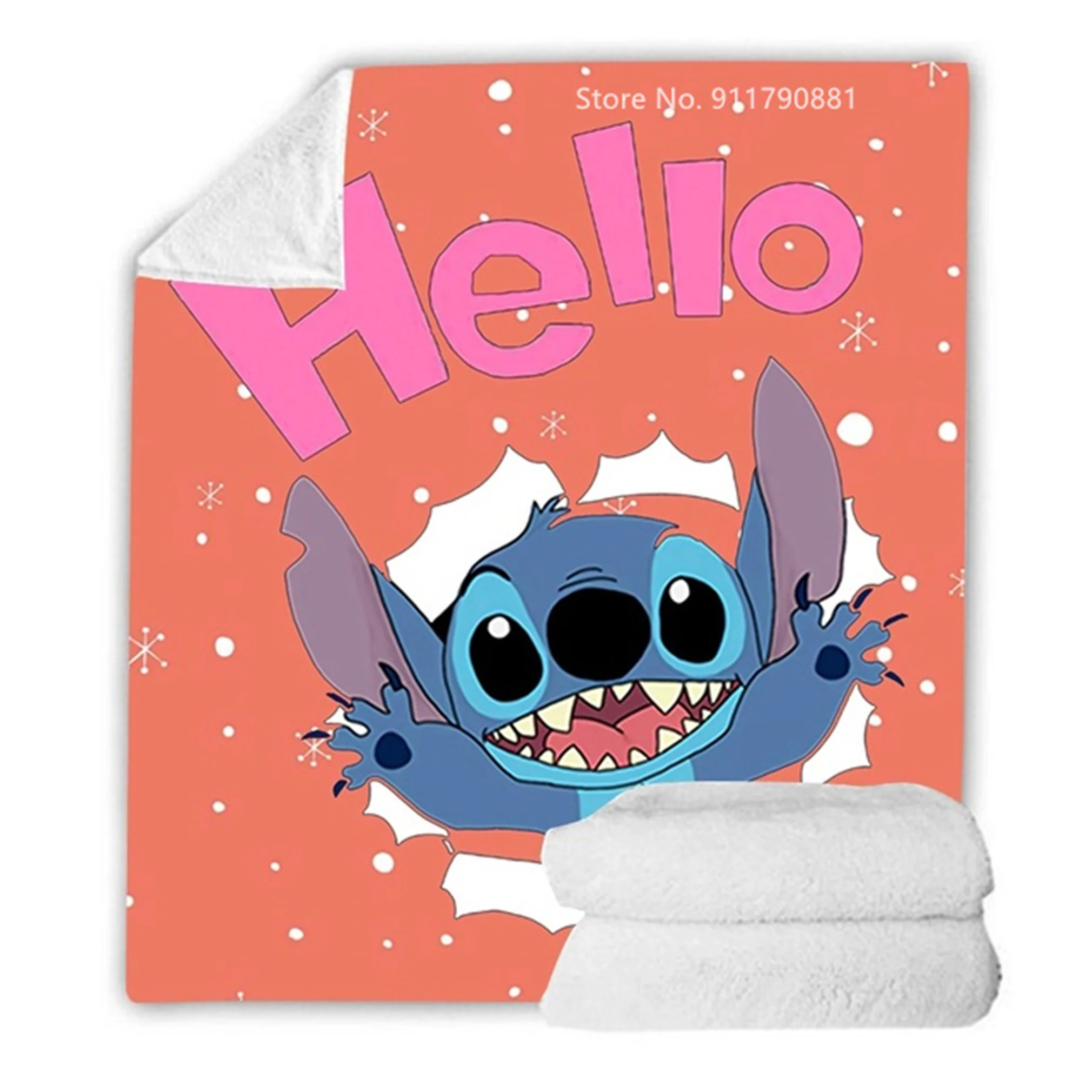 Cartoon Disney Stitch coperta di garza morbida per ragazzi ragazze sul  letto divano divano asilo bambini bambini bambino regalo di Halloween -  AliExpress