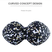 Фитнес арахисовый мяч мышцы упражнения для расслабления Массажный мяч для йоги, тренажерного зала, спорта ALS88