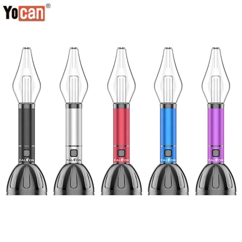 Оригинальный комплект испарителя сухих трав Yocan Falcon 6 в 1 электронная сигарета 1000
