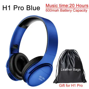 

H1 Pro Wireless Gaming Headset Bluetooth V5.0 HD HIFI Stereo Noise Canceling Hands-free Earphone with TF Card Slot Mic Earphone