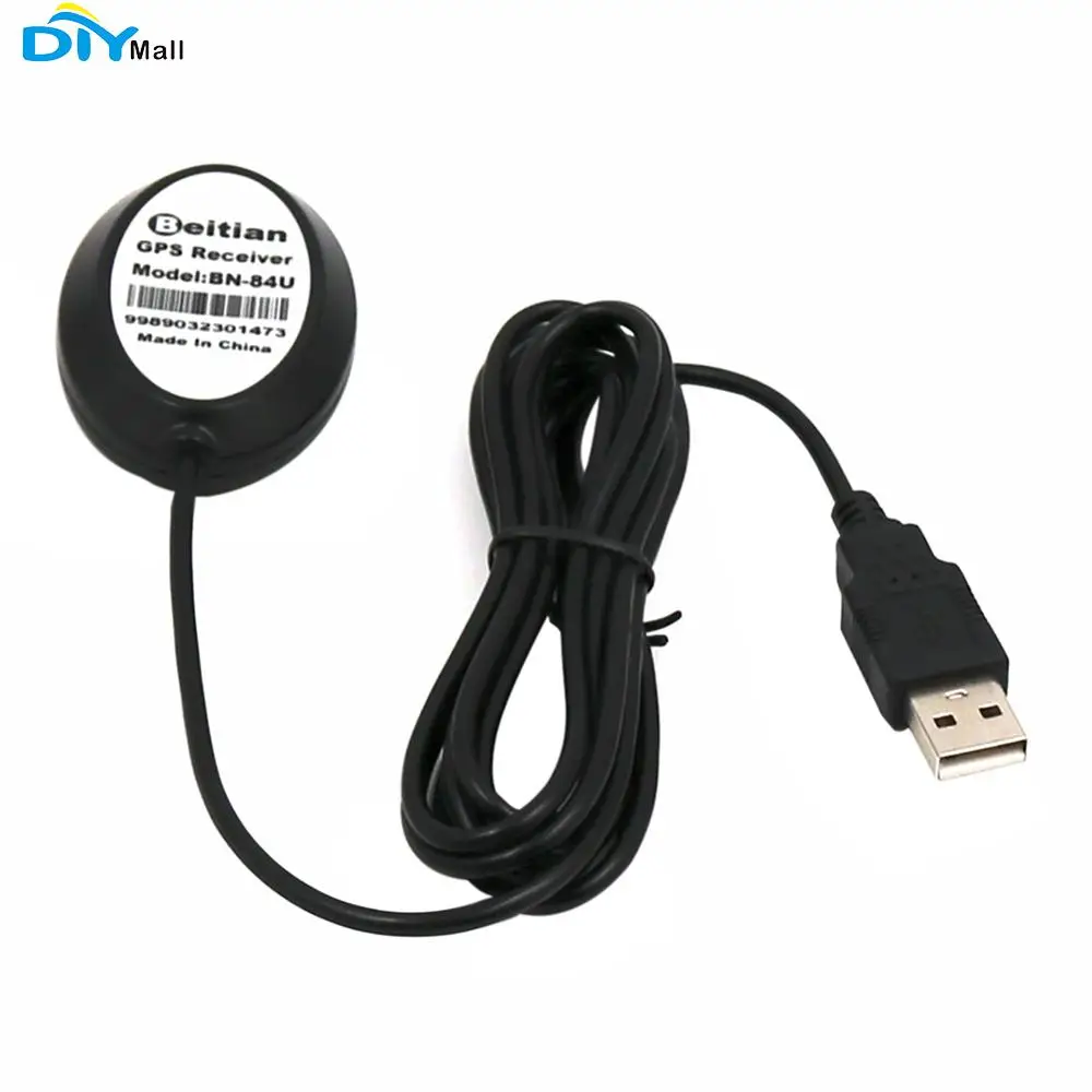 

Beitian BN-84U GPS Receiver Module 5.0V VCC Dual GPS GLONASS GNSS receiver G-MOUSE USB 2.0 Male interface connector 2m cable