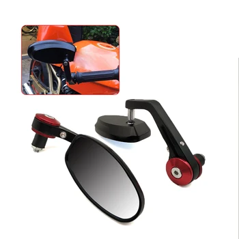 

22mm Motorcycle Aluminum Rear View Handle Bar End Side Rearview Mirrors For Honda forza 300 XADV 750 X-11 x11 cb 190r 400 1000r