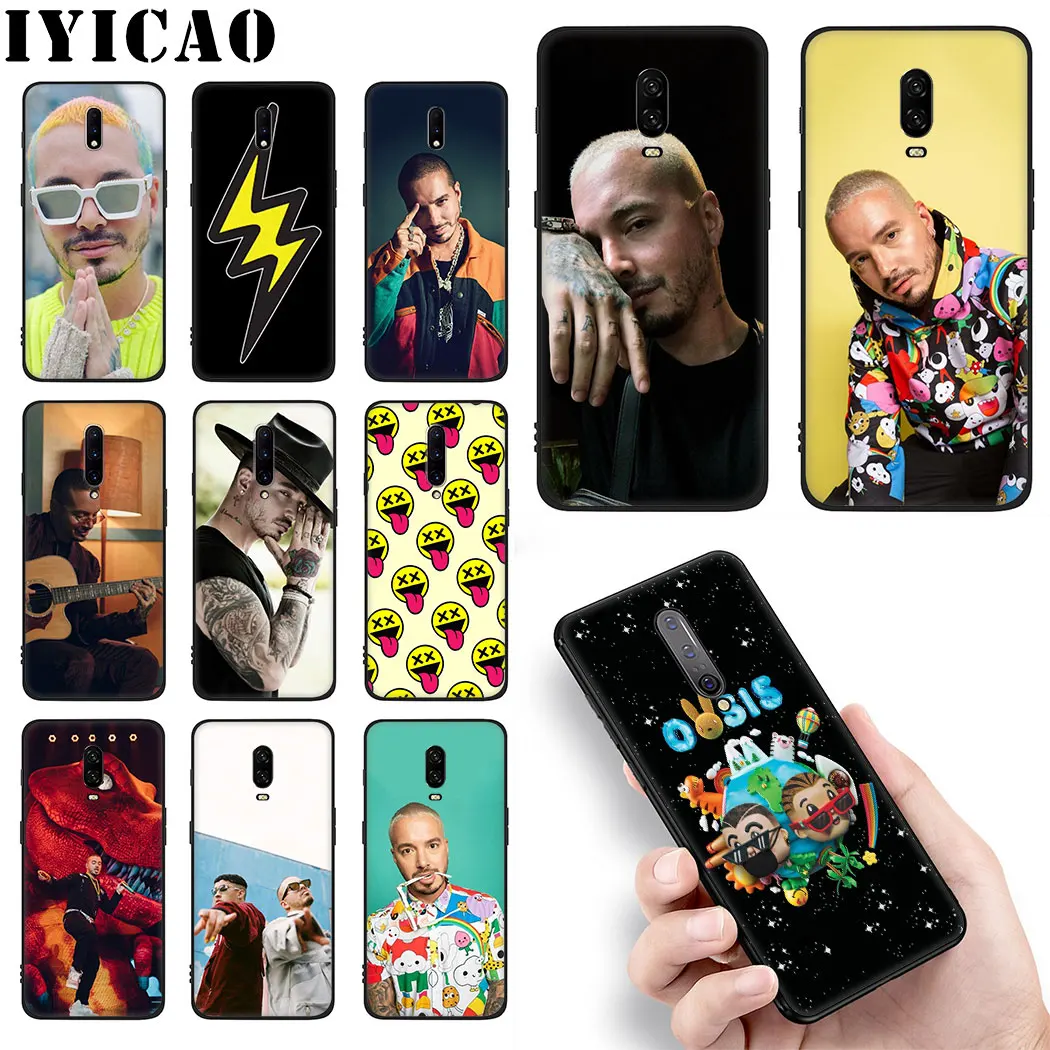 Мягкий Черный силиконовый чехол Reggae Singer J Balvin для OnePlus 5 5T 6 6T 7 Pro из ТПУ | Мобильные
