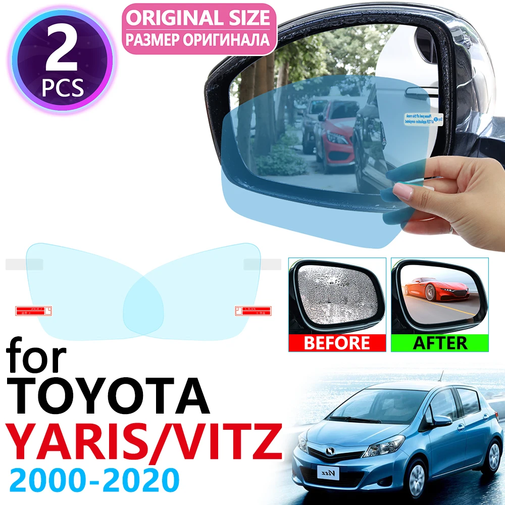 Для Toyota Yaris Vitz XP10 XP90 XP130 10 90 130 2000 ~ 2019 полное покрытие зеркало заднего вида