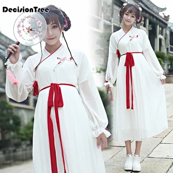 

2020 ancient chinese costume women's hanfu dresses chinese style retro ancient chinese princess costume performance clothing