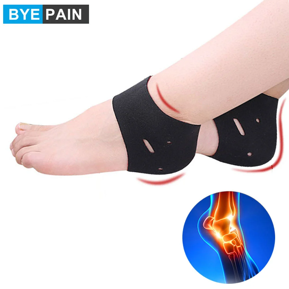 1Pair Compression Plantar Fasciitis Sleeve Socks Support Protective Ankle Heel Reduce Pressure Heel Relief Pain