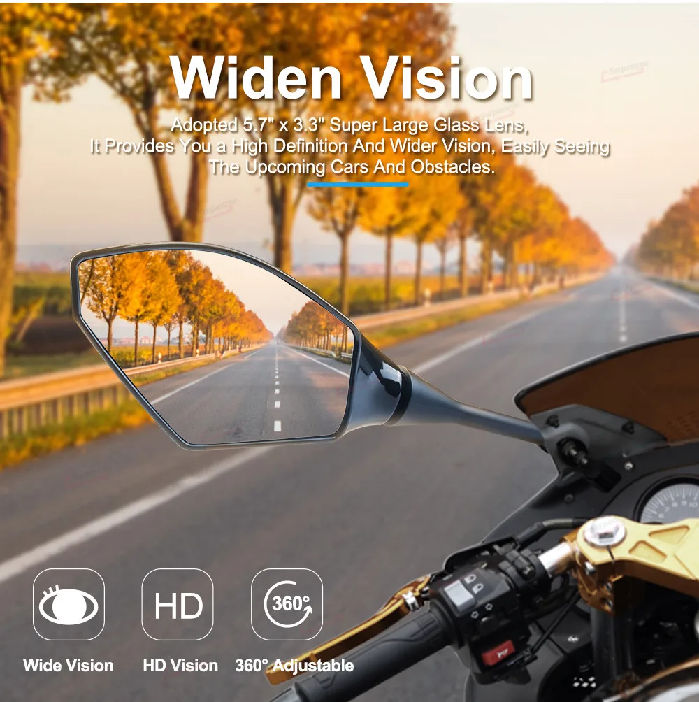 Зеркала заднего вида для мотоцикла Ducati 748 749 1098 Обтекатели крепления зеркал со