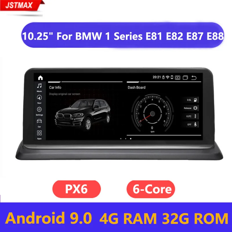 Top Android 9.0 Car GPS Navi Stereo Radio For BMW E81 E82 E87 E88 6-Core CPU 2005+ 4G+32G RAM IPS Touch Screen Multimedia Player BT 0 Top Android 9.0 Car GPS Navi Stereo Radio For BMW E81 E82 E87 E88 6-Core CPU 2005+ 4G+32G RAM IPS Touch Screen Multimedia Player BT 0