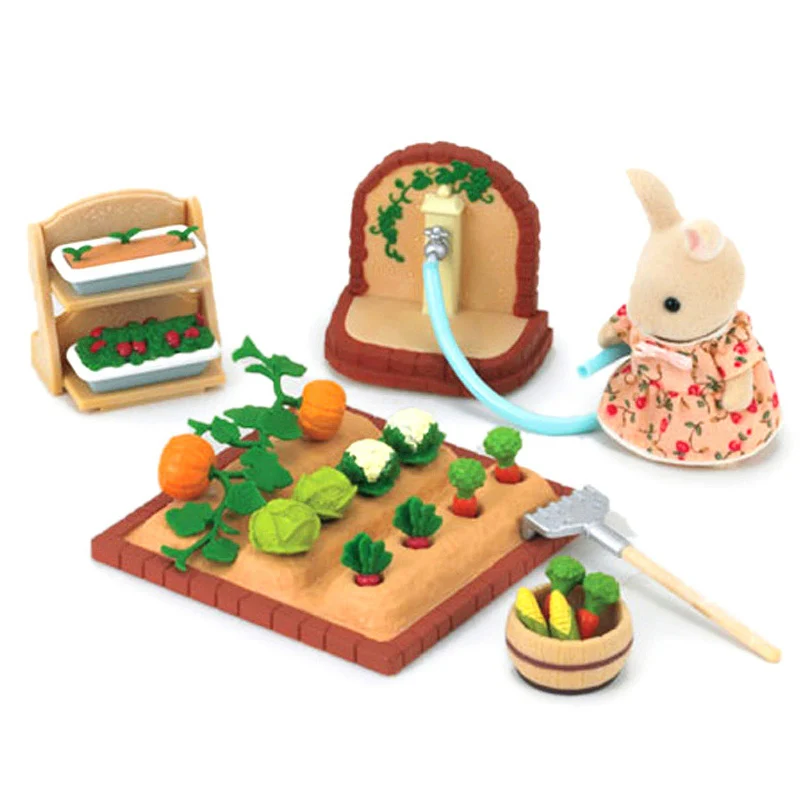 Sylvanian Families Dollhouse Playset Vegetable Garden Set Accessories Gift Girl Toy No Figure New in Box 5026