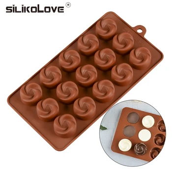 

SILIKOLOVE 3d Chocolate Mold Silicone Mold Cake Bakeing Pudding Love For Bakeware Non Stick Cake Tools
