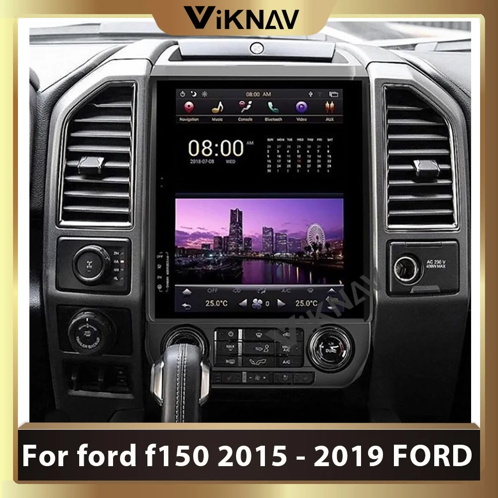 Canada In stock Car Radio for Ford F150 2015-2019 Android Head Unit Stereo Receiver Multimedia Player Touch Screen Auto GPS Navi |