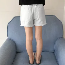 Джинсовые шорты для девочек; Новинка года; летние ковбойские шорты с дырками для девочек; детская одежда для маленьких девочек; модные шорты