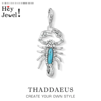 

Scorpion Charms Pendant Europe Jewelry Accessories 925 Sterling Silver Jewelry Freedom Protective Instinct Gift For Women Men