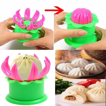 1PC Chinese Baozi Mold Steamed Stuffed Bun 1