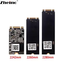 Zheino m.2 ssd 64 ГБ 128 ГБ 256 ГБ 2242 мм 2260 мм 2280 мм SSD M2 SATA NGFF 512 ГБ 1 ТБ внутренний жесткий диск для ноутбука