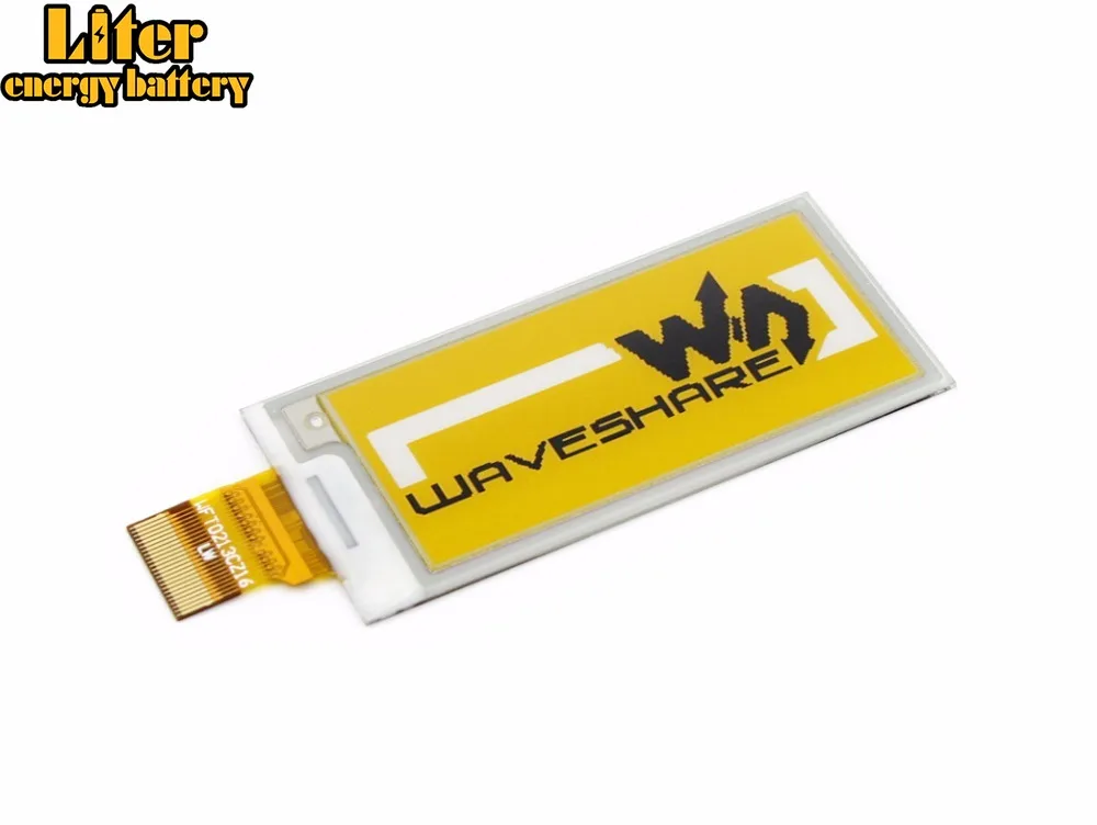 Waveshare 212x104 2 13 дюймовая E-Ink сырьевая панель дисплея без печатной платы желтый