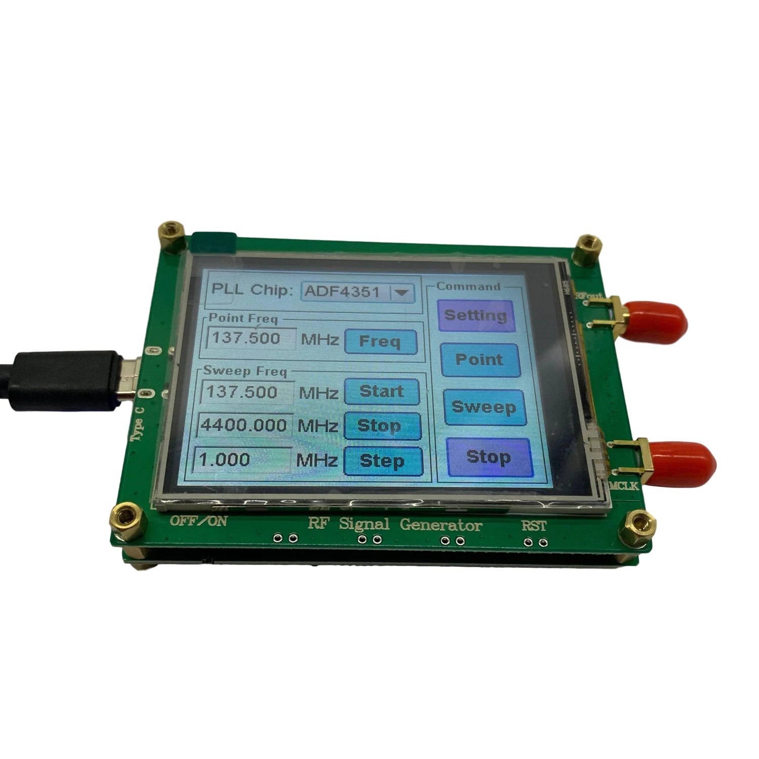 ADF4351 радиочастотный источник сигнала Генератор сигналов волновая точка