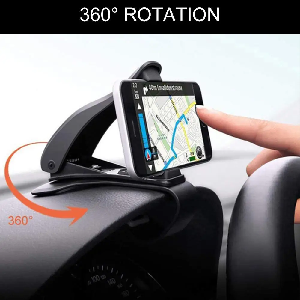 Приборная панель для автомобиля держатель для телефона с поворотом на 360 градусов держатель для телефона 360 градусов зажим для телефона 360 градусов подставка для телефона