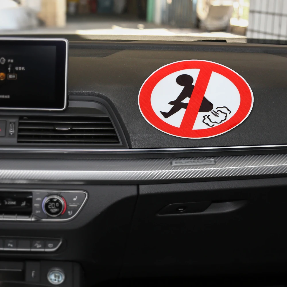 FORAUTO 12 см * без Farting забавная наклейка для автомобилей Ass ПВХ автостайлинг