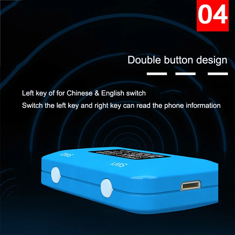 JC DFU BOX C2 для восстановления перезагрузки восстановление IOS Перезагрузка мгновенно SN ECID Модель информация считывание USB Отображение напряжения тока